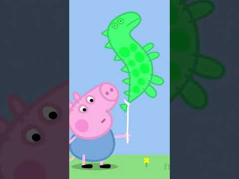 George’s Balloon 🎈 #shorts #peppapig