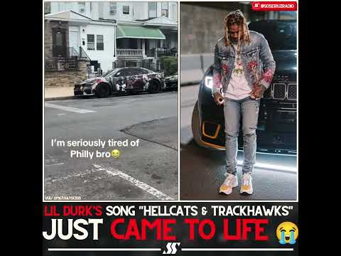Someone Actually Put Lil Durk ALL OVER Their Hellcat! 👀