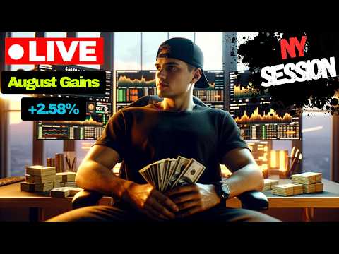 🔴 Live Day Trading | Gold | Order Flow & Price Action | Aug 3, 2026