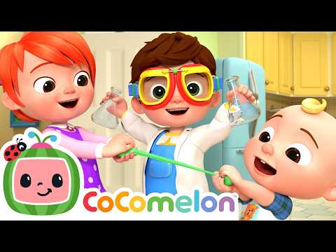 At Home Science Experiments | Floor is Lava Challenge | CoComelon Nursery Rhymes