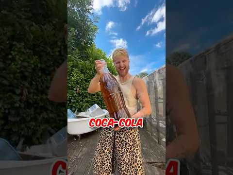 He ONLY Drinks Coca-Cola!! #shorts