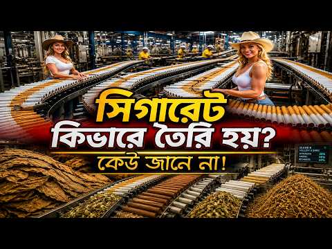সিগারেট তৈরির গোপন রহস্য! যা জানলে চমকে উঠবেন। SudipNation