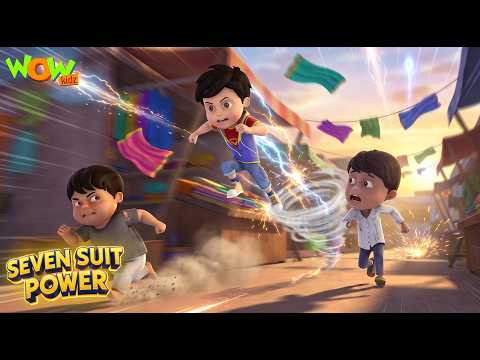 Vir The Robot Boy : Robo Vir Ki Super Power | Seven Suit Powers | Wow Kidz