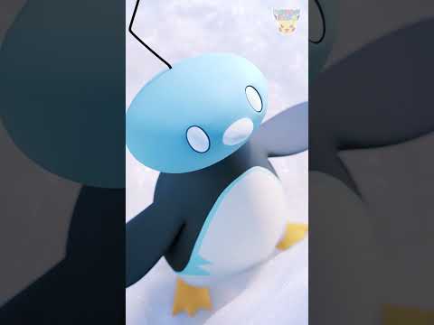 Pokémon Shorts - Animated Pokédex : Eiscue - #PokemonFunVideo #PokemonKidsTV​
