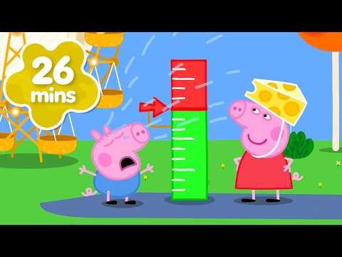 ¡George es MUY PEQUEÑO para Cheese World! 😭 | Los Cuentos de Peppa la Cerdita