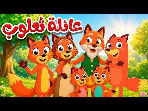 🦊أغنية  ثعلوب دو دو دو 🎵 | أغنية عائلة ثعلوب للأطفال | أغاني الأطفال العربية | Baby Fox Song