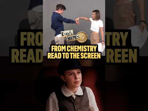 From test read to the screen, these 2 have always had great chemistry #EnolaHolmes #MBB
