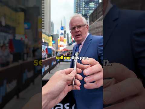 HATER CHALLENGES MILLIONAIRE (to sell a pen)