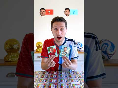 How many packs to find Ronaldo and Messi? 🔍🤩