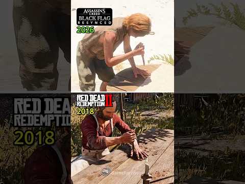 AC Black Flag Resynced VS RDR 2 - Five Finger Fillet