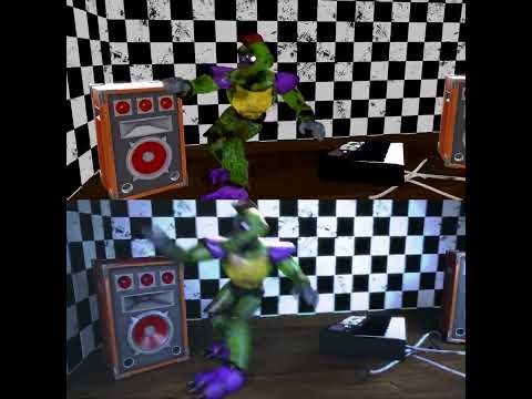 Monty fights Toy Freddy & Toy Bonnie BTS (FNAF Fight Animation)