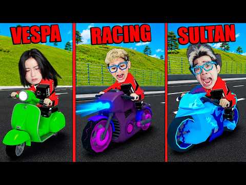 Balapan Paling Keras Motor Vespa vs Racing vs Sultan demi Buktikan Yg Tercepat di Jalanan!