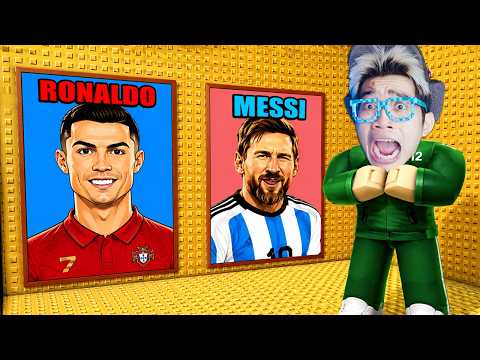 Kita Pilih Mana, Celebrity Tower RONALDO atau MESSI di Roblox!!!