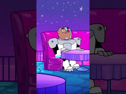 When you get yourself a third wheel... and he’s got a booth! 💀 #teentitansgo #funnycartoons