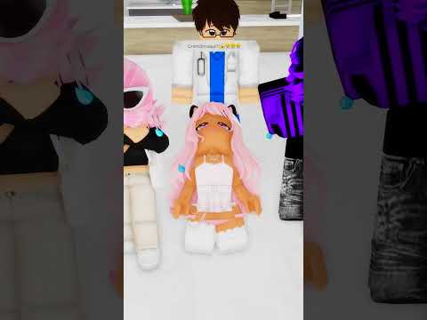 my grandma was in the hospital and this happened😰💀#robloxshorts #roblox