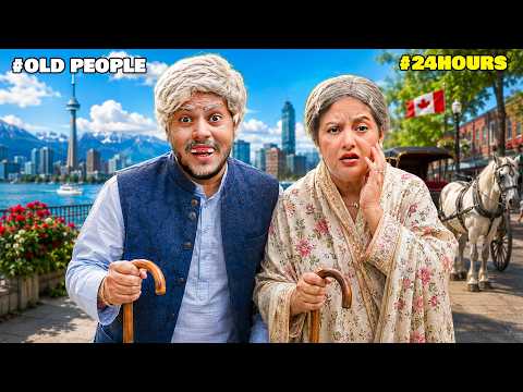 রাকিব অন্তরা বুড়ো বুড়ি হয়ে গেল 😱 | Living Like Old People For 24 Hours Challenge | Rakib Hossain