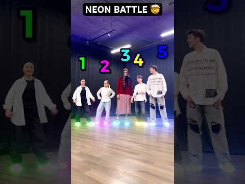 SHUFFLE BATTLE 😎🔥 WHO BEST ? 🤔🏆 NEON MODE 😨⭐️