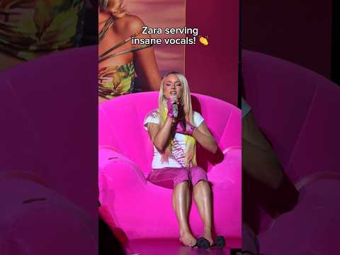 Zara Larsson surprises fans with incredible vocals