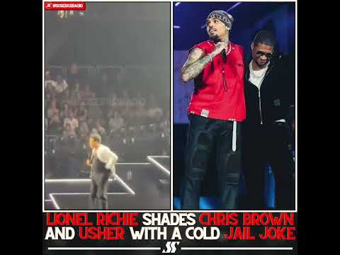 Did He Just THROW Chris Brown & Usher Under The Bus?! 😰 #lionelritchie