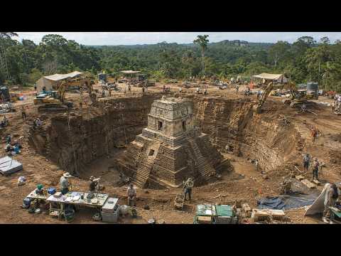 Hallan en México antigua ciudad maya intacta con pirámides