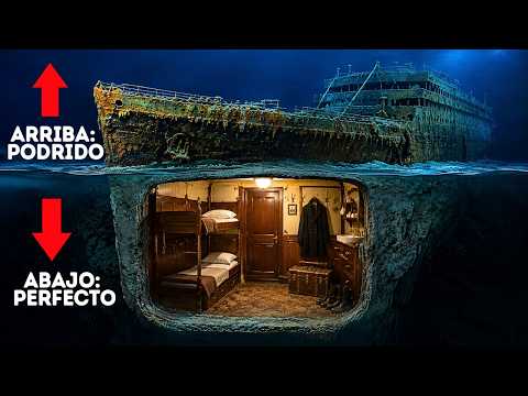 Científicos hallaron la parte mejor conservada del Titanic a 18 m bajo tierra