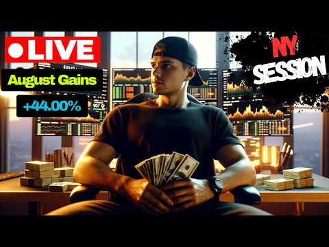 🔴 Live Day Trading | Gold | Order Flow & Price Action | Aug 11, 2026