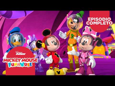 El cumpleaños de Goofy en el espacio | EPISODIO COMPLETO | Mickey Mouse Funhouse