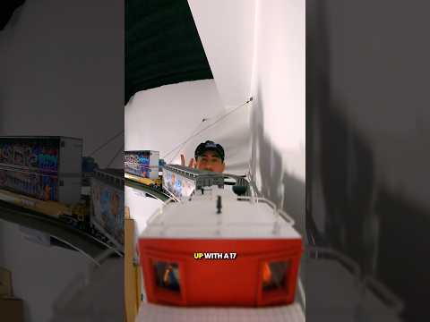 I built a train on my wall