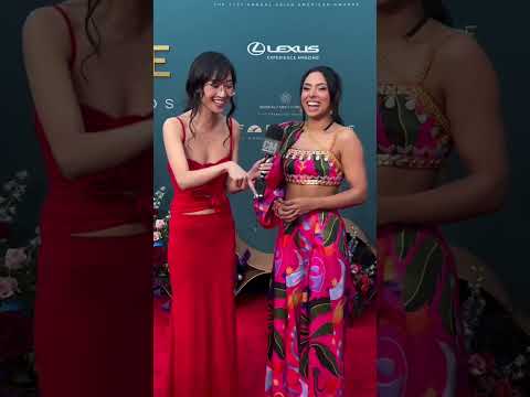 Inspired by so many talented individuals growing up 🥹❤️ red carpet interviews with @character.media