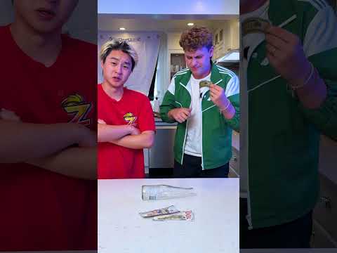 How To Win The Dollar Bottle Bet! 💵 @zackdfilms