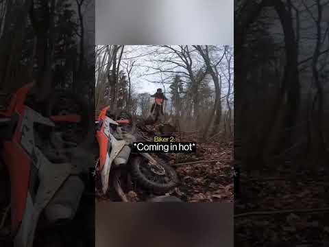 When Two Bikers Choose The Wrong Trail…