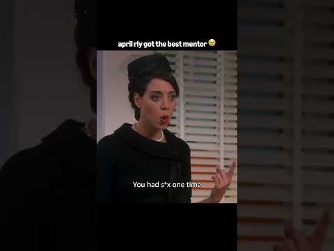 leslie and april's bond 🥹 #ParksAndRecreation #AubreyPlaza #AprilLudgate