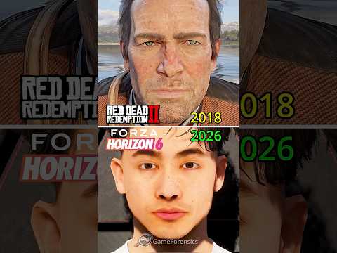 RDR 2 vs Forza Horizon 6 - Main Character