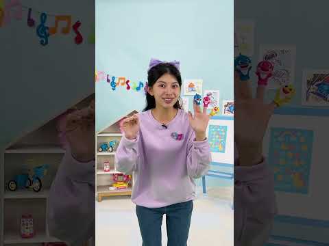 Where is the Shark Family hiding? 🖐️Sing the Shark Finger Family Song to find them! #hellomelody