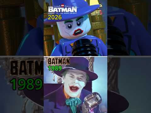 LEGO Batman VS Batman 1989 - Joker Comparison