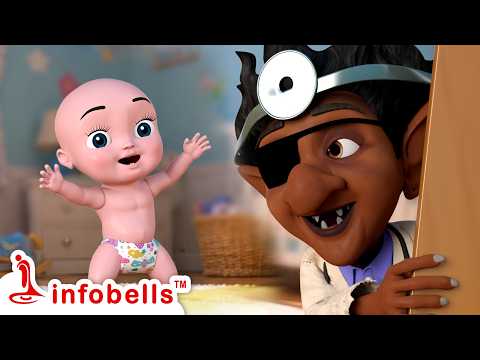 🩺 Aaj Mangalwar Hai | भूत डॉक्टर आया है👻- Bhoot Doctor Aaya | Hindi Rhymes for Children | Infobells