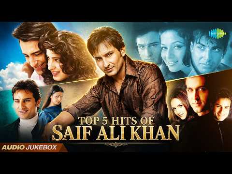 Top 5 Hits of Saif Ali Khan | Mera Chand Mujhe Aaya Hai Nazar | Dilko Tumse Pyar Hua