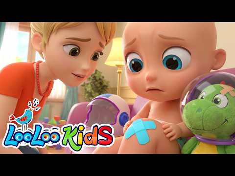 Boo Boo Song 🤕 Johny Johny Hurt His Knee - Safety Song for Kids - LooLoo Kids - Nursery Rhymes