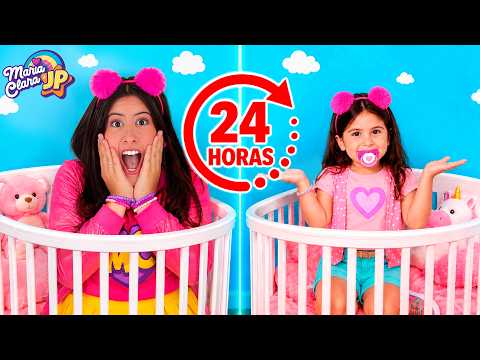 Maria Clara é BABÁ da Clarinha por um Dia!!!