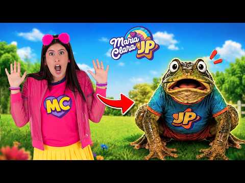 JP Virou um SAPO! E Agora? 😱🐸- Maria Clara e JP
