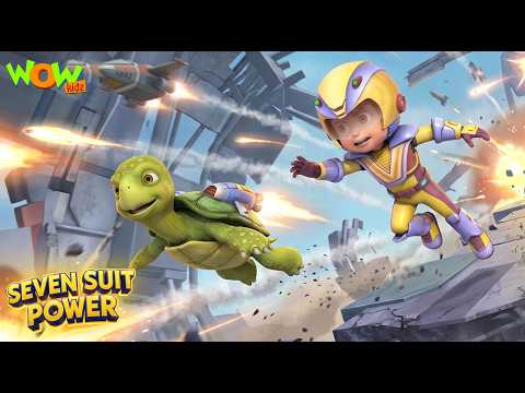 Vir The Robot Boy: Robo Vir ka Attacking Power | Seven Suit Powers | Wow Kidz