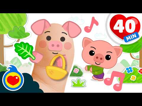 Este Cerdito 🐷🎶 Y Más Canciones Infantiles Para Jugar (40 Min) | Plim Plim