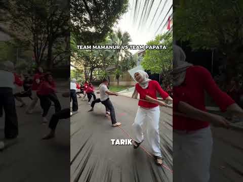 🇮🇩Tarik Tambang, Papata vs Mamanur 💪🪢