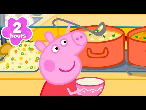 ¡Peppa Descubre el Bufet Chino! 🥢🐷 | Los Cuentos de Peppa la Cerdita