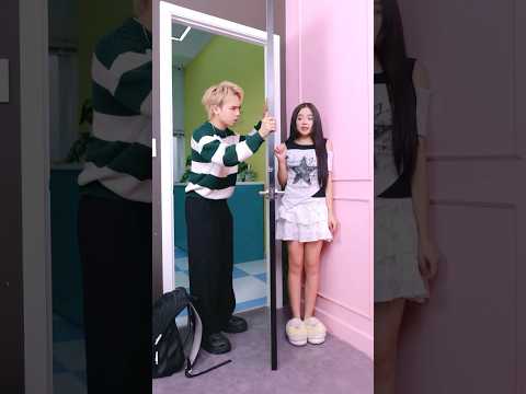 He's completely helpless against her! 😂 🚪 🤦‍♂️ #taihoa #funny #shorts