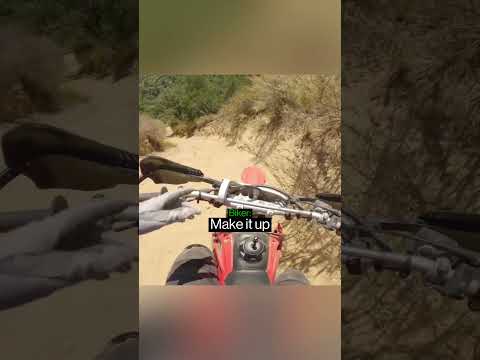 Biker’s Hill Climb Takes A Crazy Turn 😳