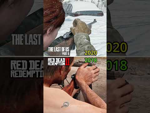 RDR 2 VS TLOU Part 2 - Bolt Action Rifle Comparison