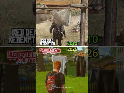 RDR (2010) VS Agefield High (2026) - Cloth Physics Comparison