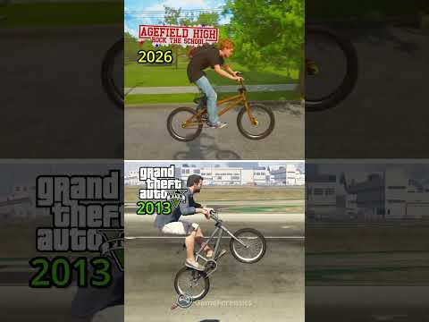 GTA 5 (2013) VS Agefield High (2026)