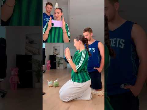 SUBSCRIBE FOR 7 YEARS OF GOOD LUCK! 🍀😅 - #dance #funny #couple #shorts